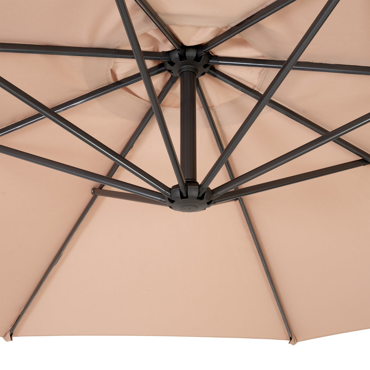 Ausleger-Sonnenschirm 3m - Beige