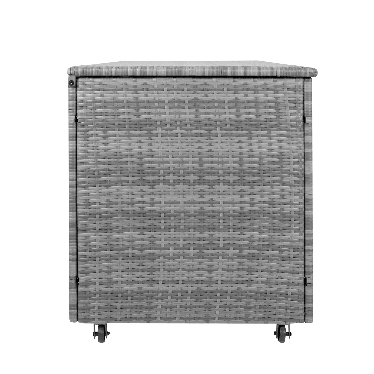 Rattan-Kissen-Auflagenkiste 700L – Grau