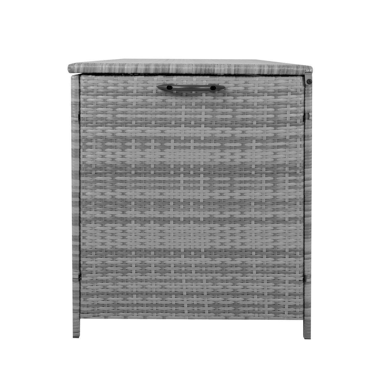 Rattan-Kissen-Auflagenkiste 700L – Grau