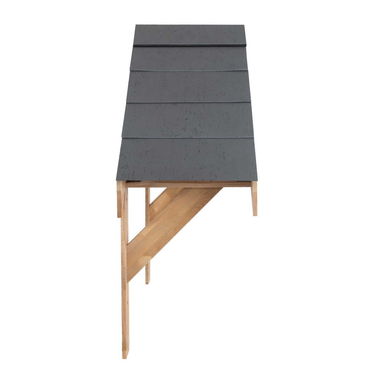 Vordach aus Eichenholz – 1250 mm