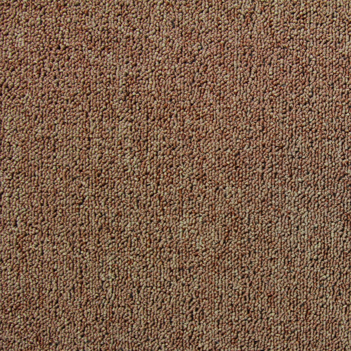 Teppichfliesen in Sand- und Fieberrot, 50 x 50 cm, mit weicher, strukturiertem Oberfläche, ideal für gemütliche Wohnräume und Büros