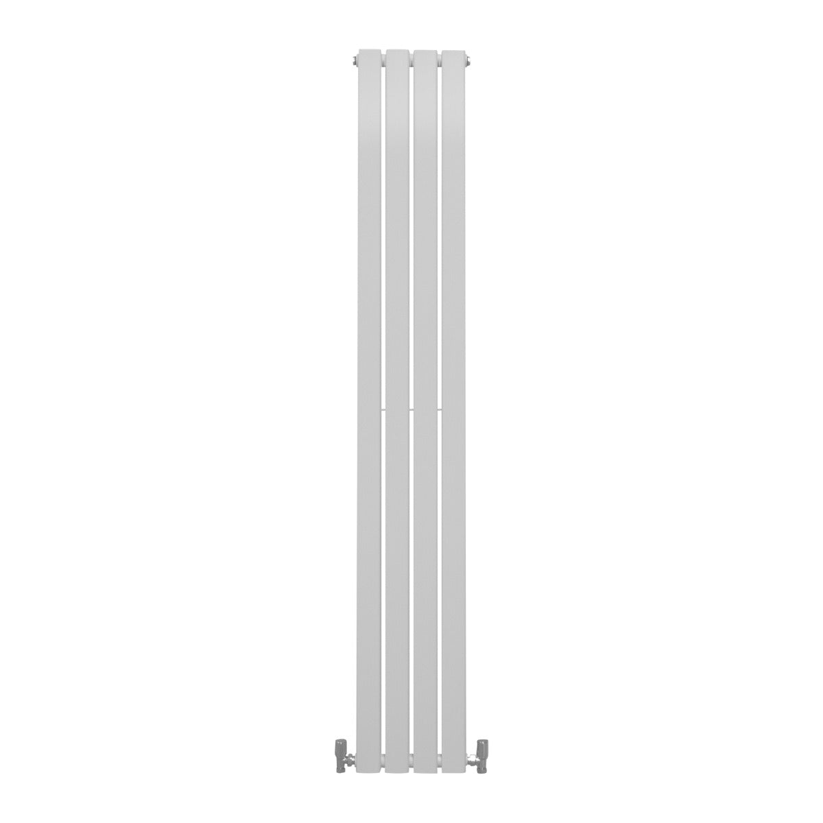 Hochformat Paneelheizkörper in glänzendem Weiß, 1800mm x 280mm, mit glatten, modernen Linien und eleganter, minimalistischer Gestaltung