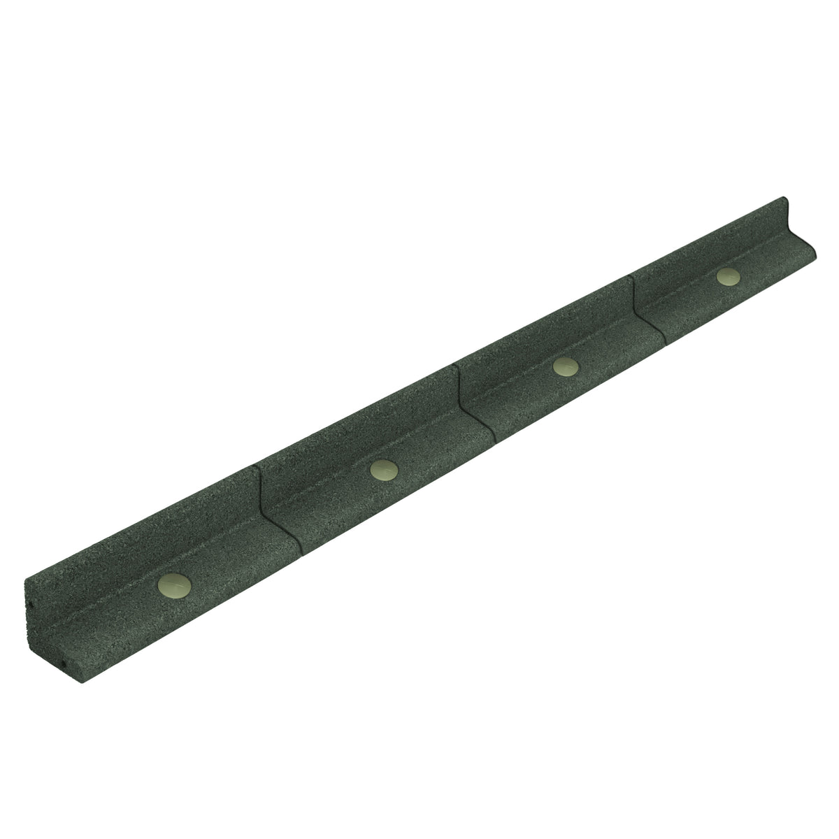 Flexible Rasenkante 4,8m mit Gummihammer - Grün