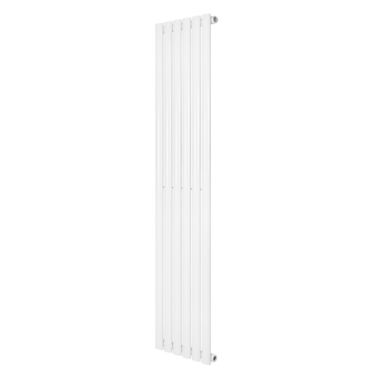 Schlanker, vertikaler Gliederheizkörper in Weiß, 1600mm x 360mm, mit glatter Oberfläche und modernen, eleganten Linien für effiziente Wärmeverteilung