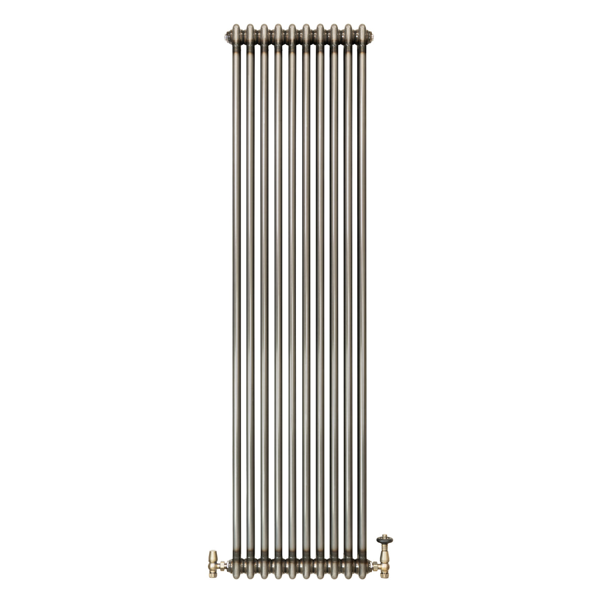 Klassischer 2-Säulen-Heizkörper mit TRV – 1800 x 470 mm - Rohmetall - view 2