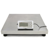 Hochwertige T-Mech Tier-Waage mit 50 cm x 50 cm Edelstahlplattform, digitalem Display und stabilen Gummifüßen für präzise Messungen