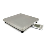 Robuste 50 cm x 50 cm Tier-Waage aus Edelstahl mit digitalem Display, ideal für präzise Gewichtsmessungen von Haustieren und kleinen Tieren