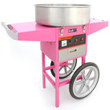 KuKoo Rosa Zuckerwattemaschine & Wagen