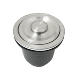 Edelstahl-Küchenspüle mit runder Abdeckung, glänzender Oberfläche und robustem Design, ideal für moderne Küchen und langlebige Nutzung