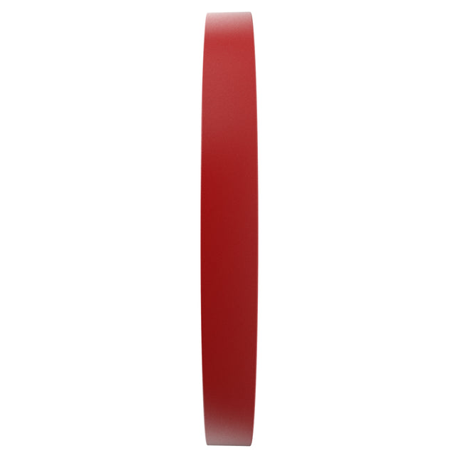 Fraktionierte Bumper-Platte in leuchtendem Rot, 2,5 kg schwer, mit glatter, robuster Oberfläche und schlanker, runder Form für vielseitiges Training