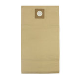 Brauner Staubsaugerbeutel aus Papier mit runder Öffnung, ideal für MAXBLAST 60L Staubsauger, stabil und langlebig, Packung mit 5 Stück