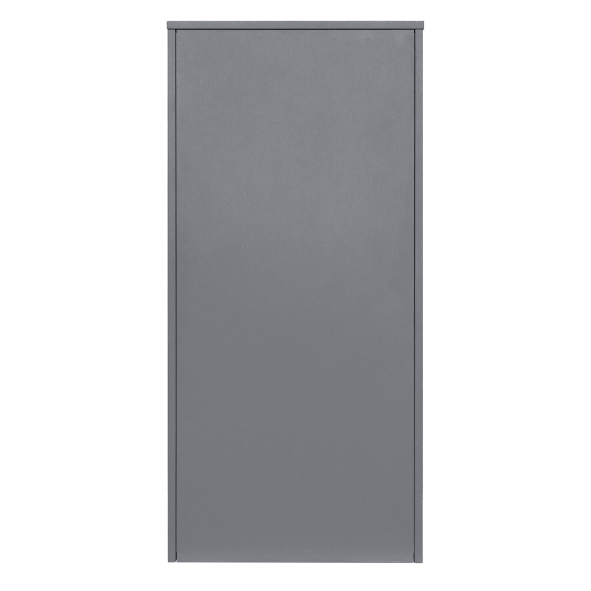 XL Anti-Diebstahl Paketkasten in Grau, aus robustem Metall, mit glatter Oberfläche und schlichten, modernen Linien für sicheren Versand und Lagerung