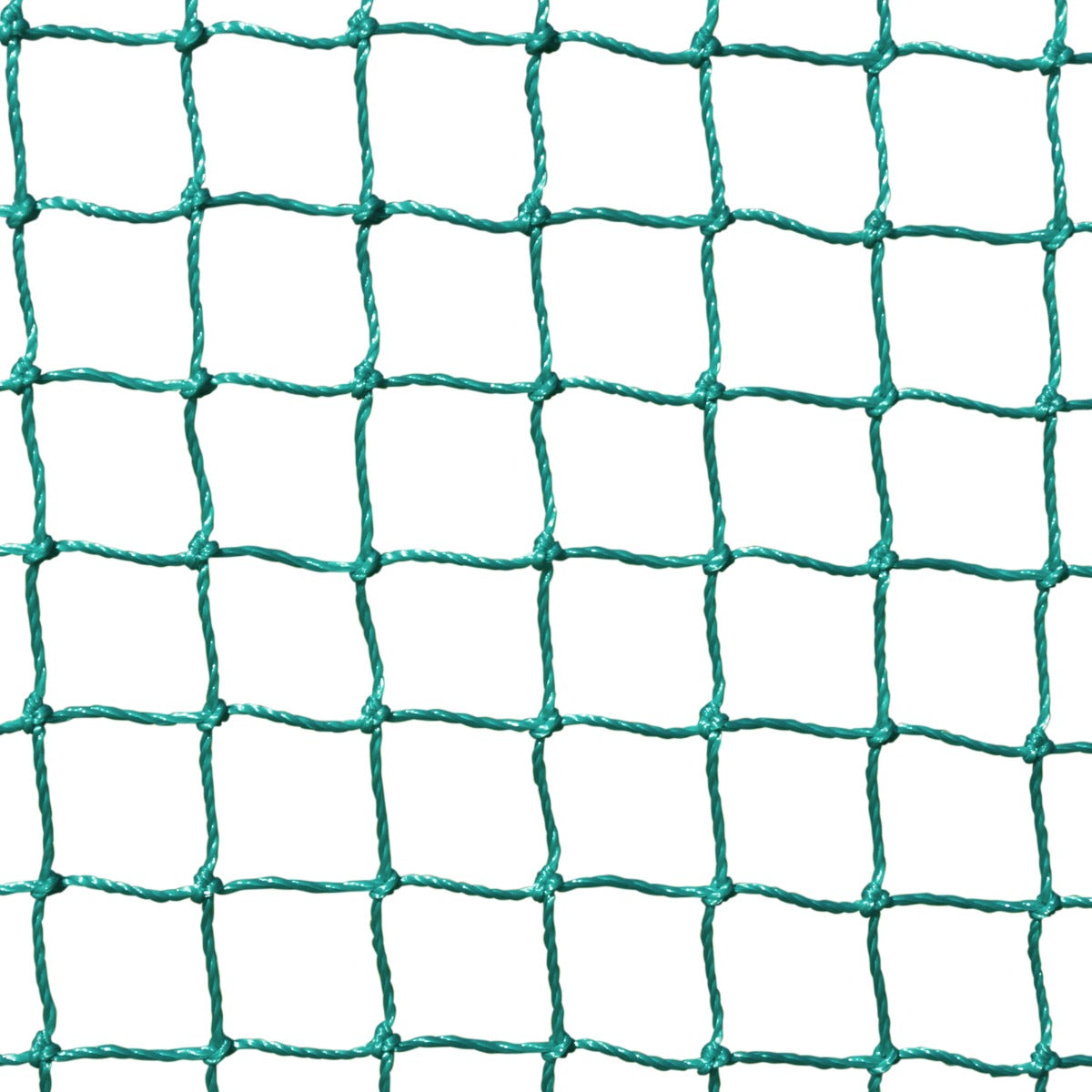 Grünes Golfnetz mit gleichmäßigem, quadratischem Maschenmuster, ideal für das Üben von Golfabschlägen und die Verbesserung der Schlagtechnik