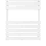 Flachheizkörper für Handtücher in Weiß, 1200mm x 450mm, mit glatten, modernen Linien und einem eleganten, minimalistischen Design