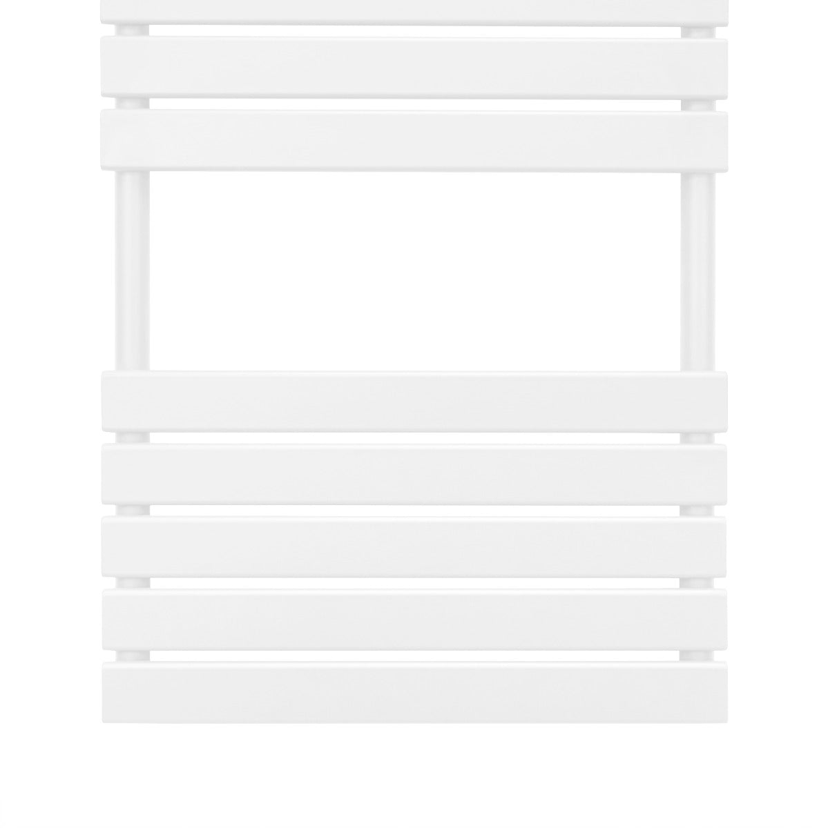 Flachheizkörper für Handtücher in Weiß, 1200mm x 600mm, mit glatten, modernen Linien und einer eleganten, minimalistischen Oberfläche