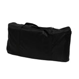 Schwarze, strapazierfähige Wohnmobil Frontscheibenabdeckung in einer praktischen Tragetasche, ideal zum Schutz vor Sonne und Frost