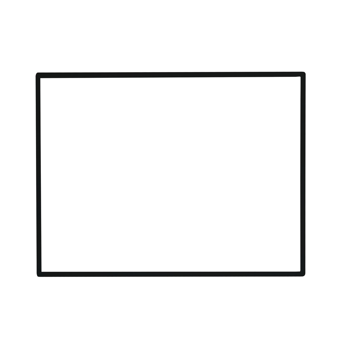 LED-Leuchtrahmen im DIN A1 Format, schlankes schwarzes Design, ideal für Werbung und Präsentationen, gleichmäßige Ausleuchtung für klare Sichtbarkeit