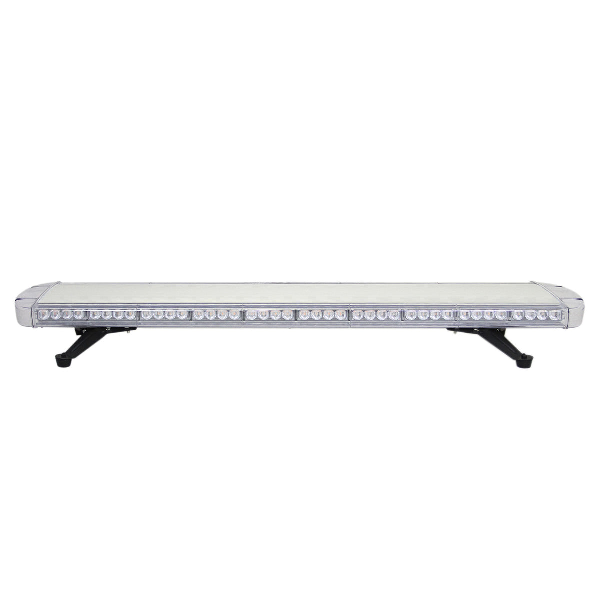 Bernsteinfarbenes LED-Notwarnlicht mit Bedienfeld, 1200 mm lang, robustes Gehäuse, klare Lichtquelle, ideal für Sicherheitsanwendungen