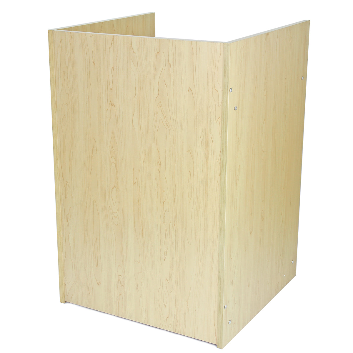 Ladentresen Kassentisch TB60 aus hellem Ahornholz, mit glatter Oberfläche und minimalistischer, rechteckiger Form, ideal für Verkaufsräume