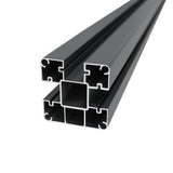 WPC Sichtschutzzaun Eckzaun Element in Grau, mit glatter, wetterbeständiger Oberfläche und stabiler, rechteckiger Form für optimale Privatsphäre