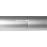 Silberne Dachrinnenstange aus Aluminium, glatt und robust, mit präziser Verbindung für den Einsatz mit einem 80L Nass- & Trocken Industriestaubsauger