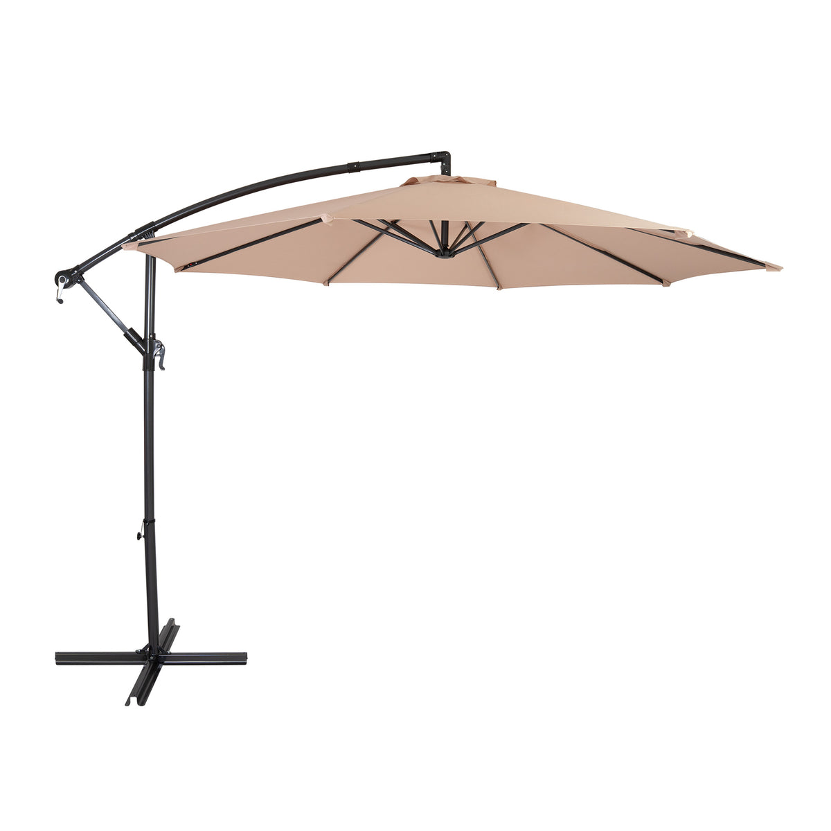 Ausleger-Sonnenschirm 3m - Beige