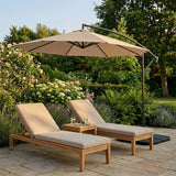 Ausleger-Sonnenschirm 3m - Beige