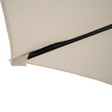 Ausleger-Sonnenschirm 3m - Creme