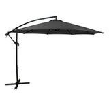 Ausleger-Sonnenschirm 3m - Grau