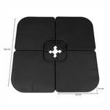 Ausleger-Sonnenschirmständer – Quadratisch x 4