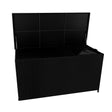 Rattan-Kissen-Auflagenkiste 700L – Schwarz