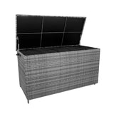Rattan-Kissen-Auflagenkiste 700L – Grau