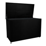 Rattan-Kissen-Auflagenkiste 996L – Schwarz - view 13