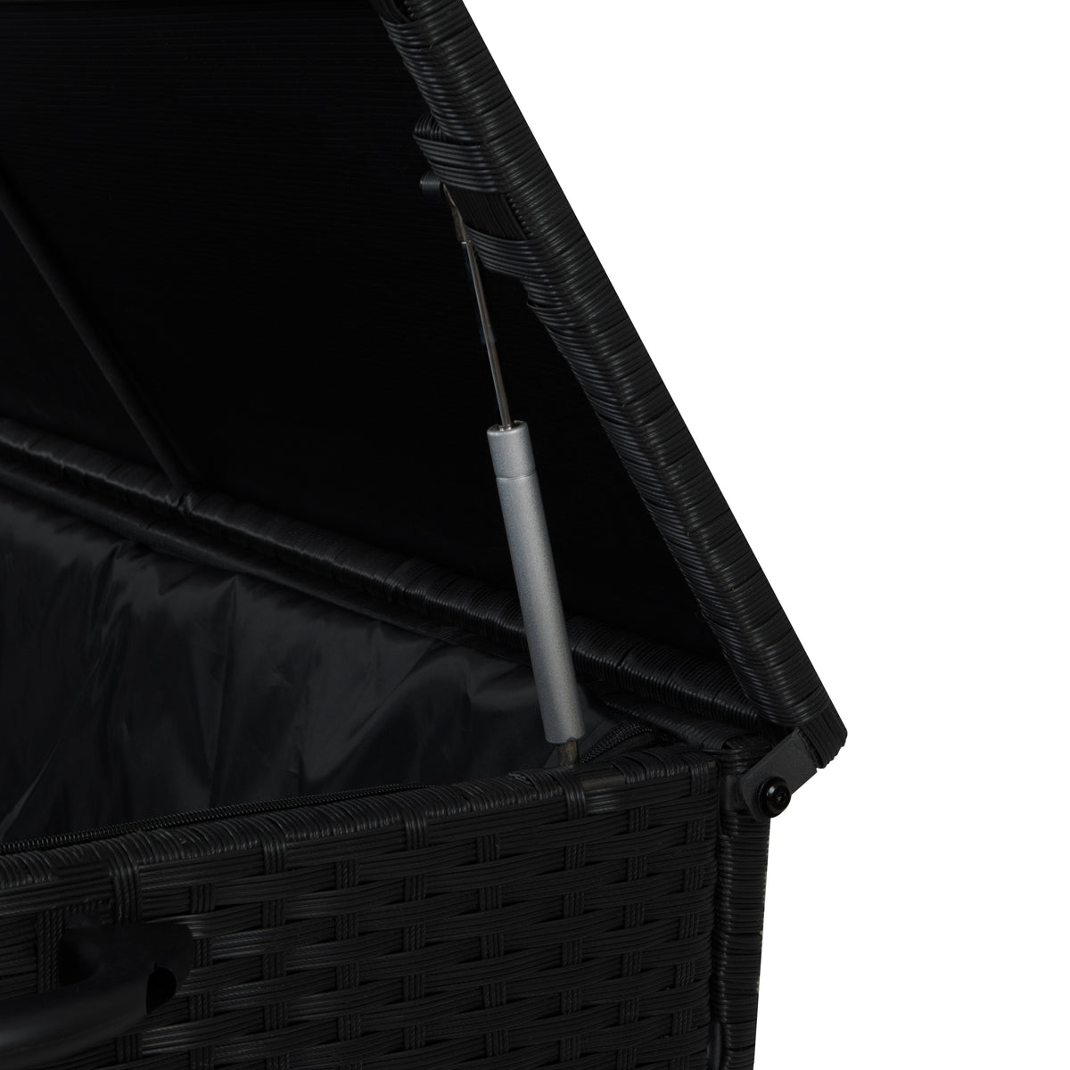 Rattan-Kissen-Auflagenkiste 996L – Schwarz - view 7
