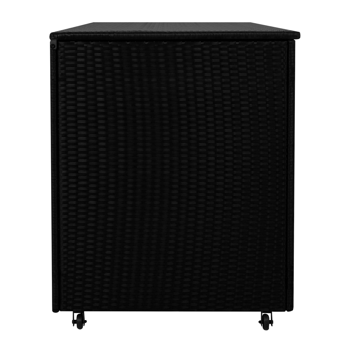 Rattan-Kissen-Auflagenkiste 996L – Schwarz - view 8