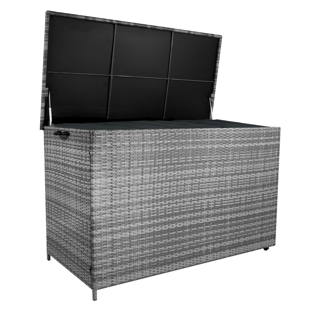 Rattan-Kissen-Auflagenkiste 996L – Grau - view 13