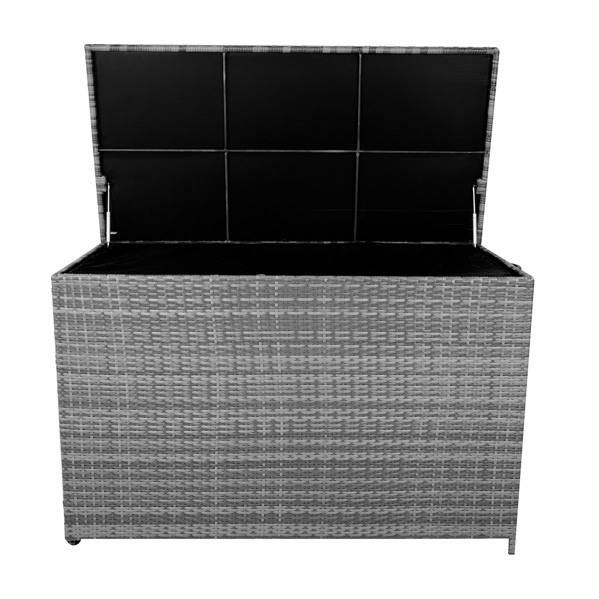 Rattan-Kissen-Auflagenkiste 996L – Grau - view 3