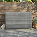 Rattan-Kissen-Auflagenkiste 996L – Grau - view 5