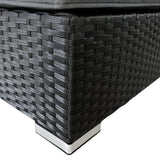 Liegestuhlset aus Rattan - view 11