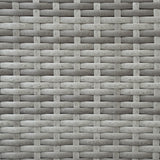 Rattan Eckset mit Verbundstoff-Tisch – Grau