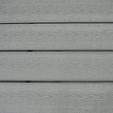 Rattan Eckset mit Verbundstoff-Tisch – Grau