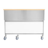 Mobiler Cocktail-Bar-Station mit 1000mm Eiswürfelwagen - view 2