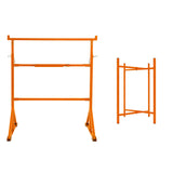 2x Arbeitsböcke & 3x Mörtelbrettständer 750 mm H