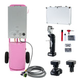 Deluxe Tragbare Pferdedusche & Kabellose Pferd-Schermaschine - Rosa