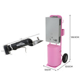 Deluxe Tragbare Pferdedusche & Kabellose Pferd-Schermaschine - Rosa