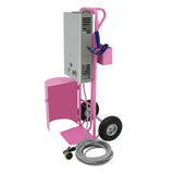 Deluxe Tragbare Pferdedusche & Kabellose Pferd-Schermaschine - Rosa