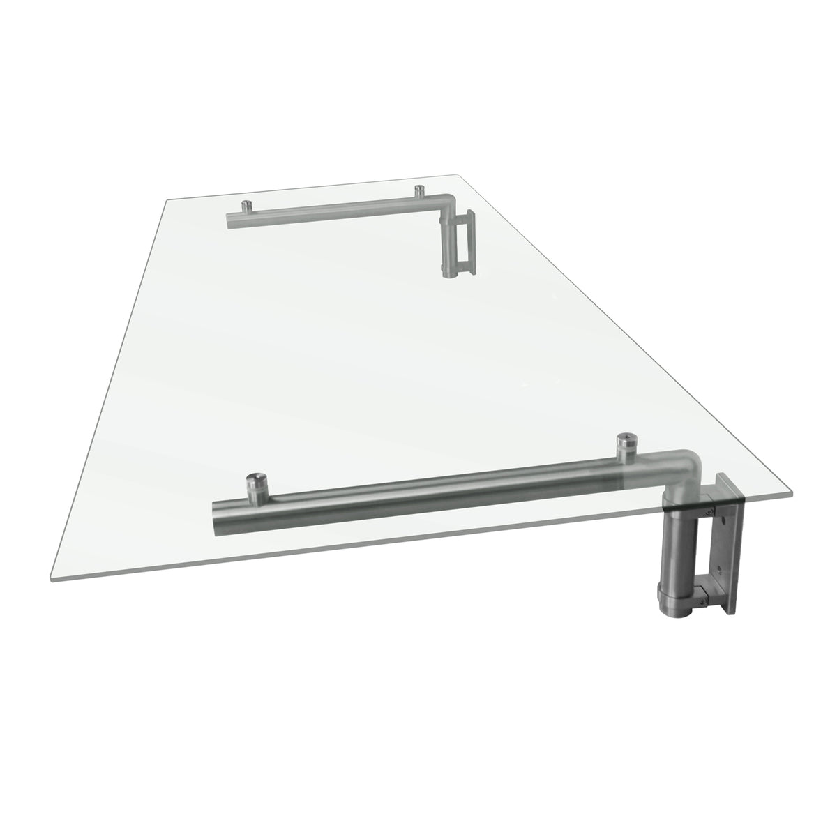 Haustür Vordach Glas - 120cm x 80cm - view 3