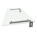 Haustür Vordach Glas - 120cm x 80cm - view 3
