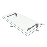 Haustür Vordach Glas - 120cm x 80cm - view 5