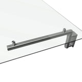 Haustür Vordach Glas - 120cm x 80cm - view 8